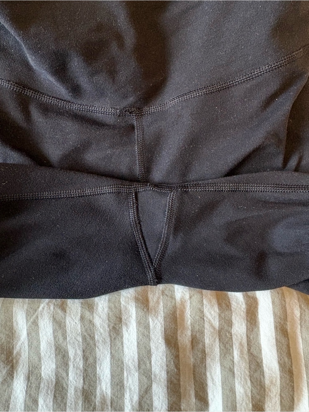 Aerie Criss Cross Black Leggings - Picture 6 of 6